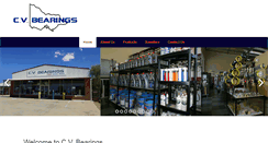 Desktop Screenshot of cvbearings.com.au
