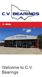 Mobile Screenshot of cvbearings.com.au